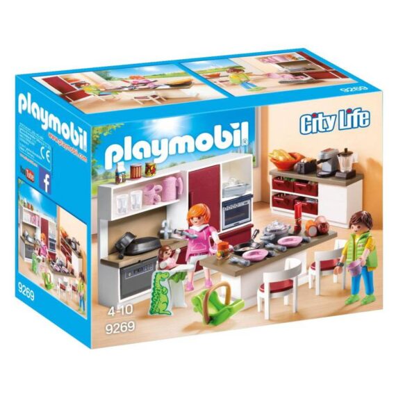 Playmobil City Life Mοντέρνα Κουζίνα (9269)